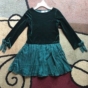 Beautiful Green Talbots Holiday Dress